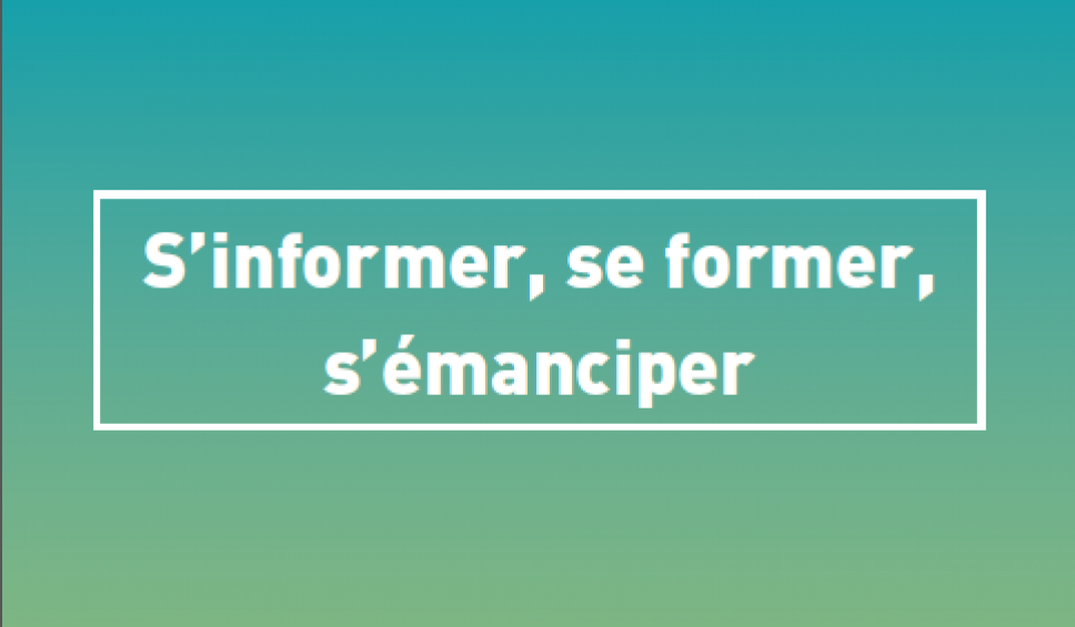 Guide "S'informer, se former, s'émanciper"